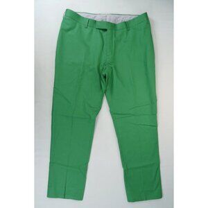 Suitsupply Brescia Solid Green Solbiati Flat Front Suit Dress Pants 44 (37x29.5)